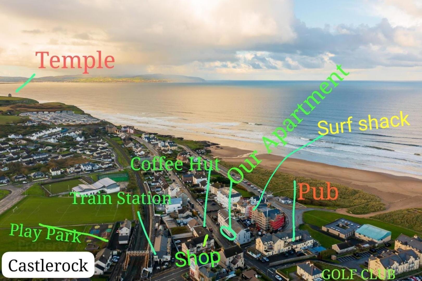 Marine Beach Escape Castlerock Beside Beach Golf Course And Pub Exteriér fotografie